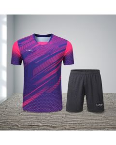 2025 Premium Short-Sleeve Table Tennis Set for women