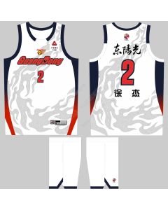 CBA Guangdong Southern Tigers Basketball Shorts Jersey